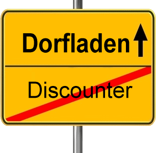 Unser Dorfladen vs Discouter